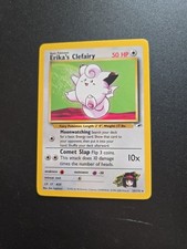 Pokémon TCG Erika's Clefairy 25/132 Unlimited Rare - WOTC Gym Heroes - NM on eBay