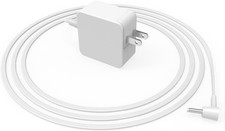 33W AC Charger Supply Cord Fit for Google Home Smart Speaker Voice white