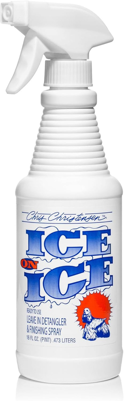 Ice on Ice Detangler and Finishing Dog Spray, Groom like a P