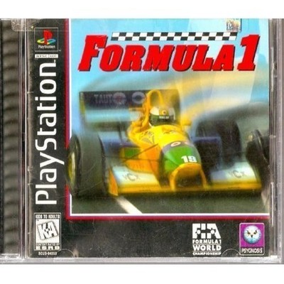 Formula 1 For PlayStation 1 PS1 Very Good 4E
