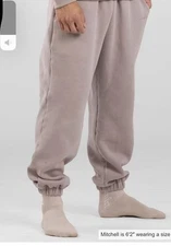 Comfrt Signature Unisex Sweat Pants Large Bark