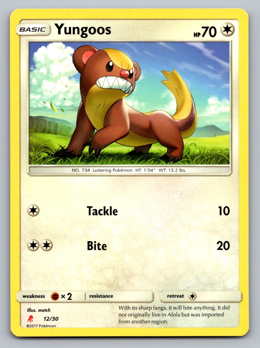 Pokemon TCG SM Trainer Kit: Lycanroc & Alolan Raichu Yungoos 12/30