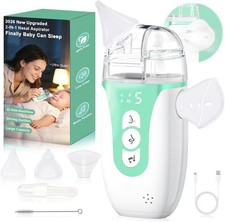 Nasal Aspirator for Baby,2-in-1 Smart Electric Nose Sucker, 2026 Upgraded with A