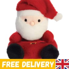 Adorable 5-Inch Santa Claus Soft Toy from Palm Pals - Cuddle-Ready Plush