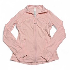 Lululemon New Define Jacket Nulu size 6 BLQU Blush Quartz