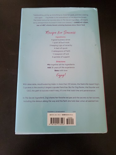 The Secret Ingredient: Recipes for Success in Business and Life by Gigi Butler - Picture 6 of 6