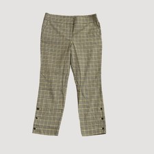 Ann Taylor  Women's Size 8 Plaid Ankle Pants  P0238
