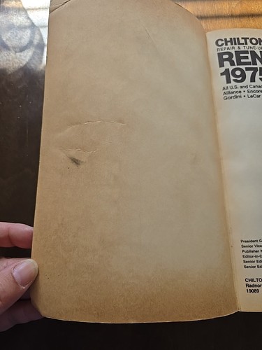 Renault LeCar 1975-1985 Shop Service Repair Manual Engine Guide Maintenance - Picture 3 of 8
