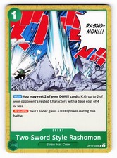 Two-Sword Style Rashomon Legacy of the Master OP12-038 NM Normal C
