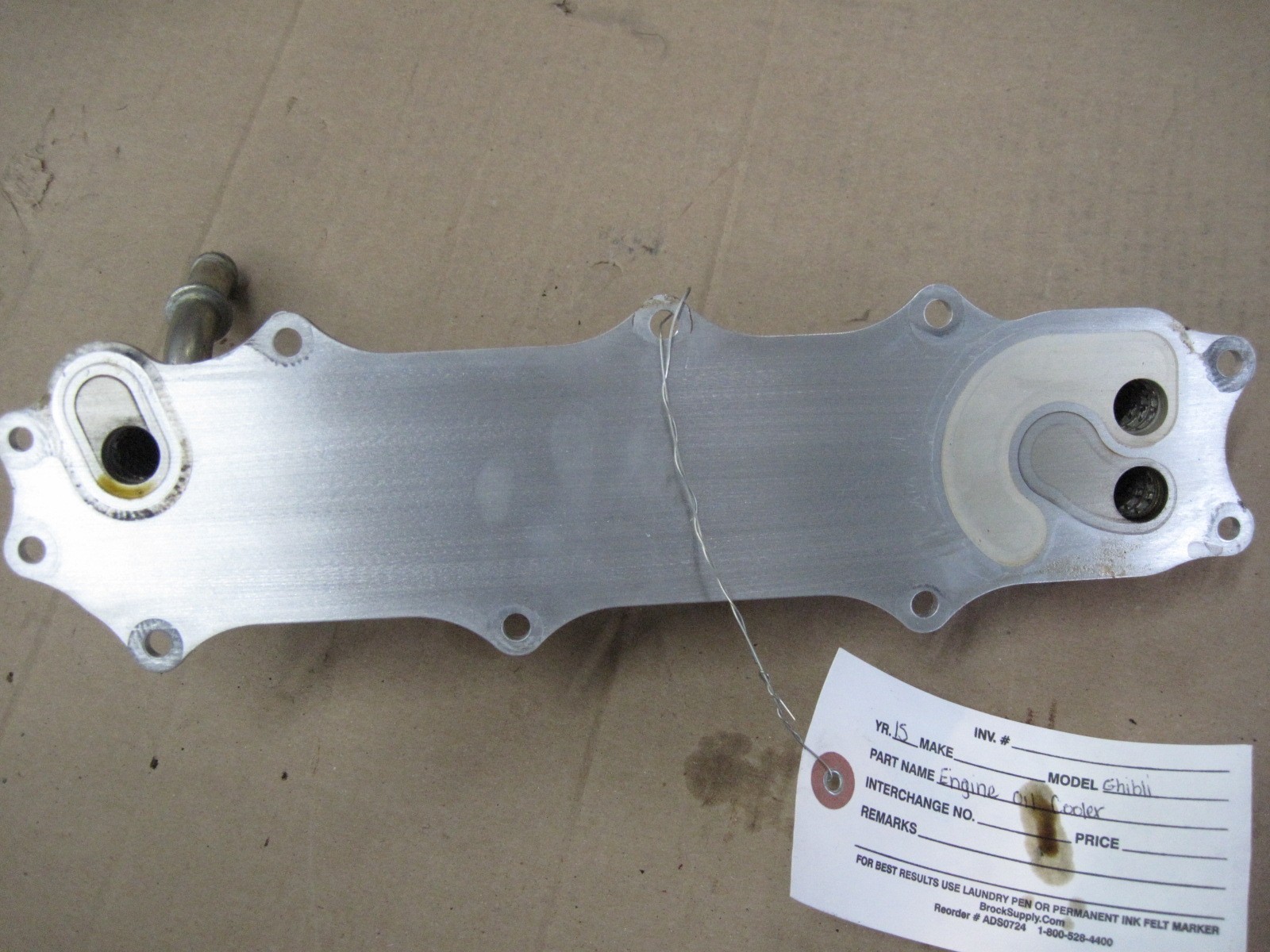 Maserati Ghibli 2015 Oil cooler