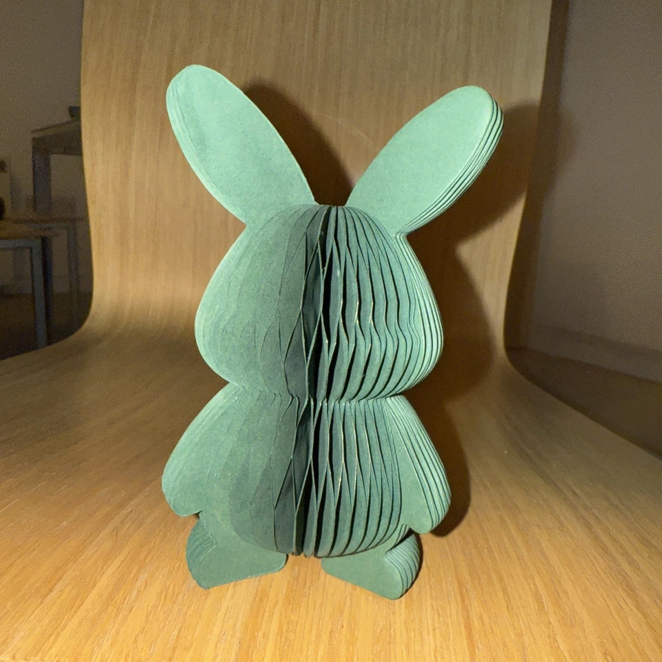 3 X 30 см сотовая бумага кролики пасхальное яйцо вися украшения вечеринки - Изображение 2 из 4