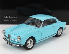 Kyosho 1/18 Alfa Romeo Giulietta Sprint Coupe 1954 Light Blue 08957BL