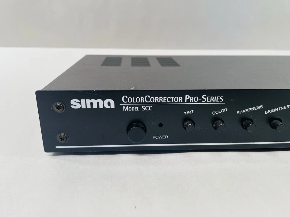 Sima Color Corrector Pro Series for S-Video and Composite SCC No Cables Untested - Image 3 of 4