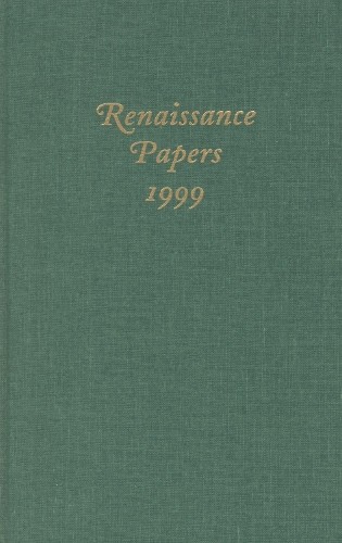 Renaissance Papers 1999 - 9781571131720
