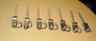 sailing, lot of 7 hayn turnbuckle toggles#10 left hand, s.s., new