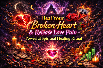   Heal Your Broken Heart & Release Love Pain   Powerful Spiritual Healing Ritua