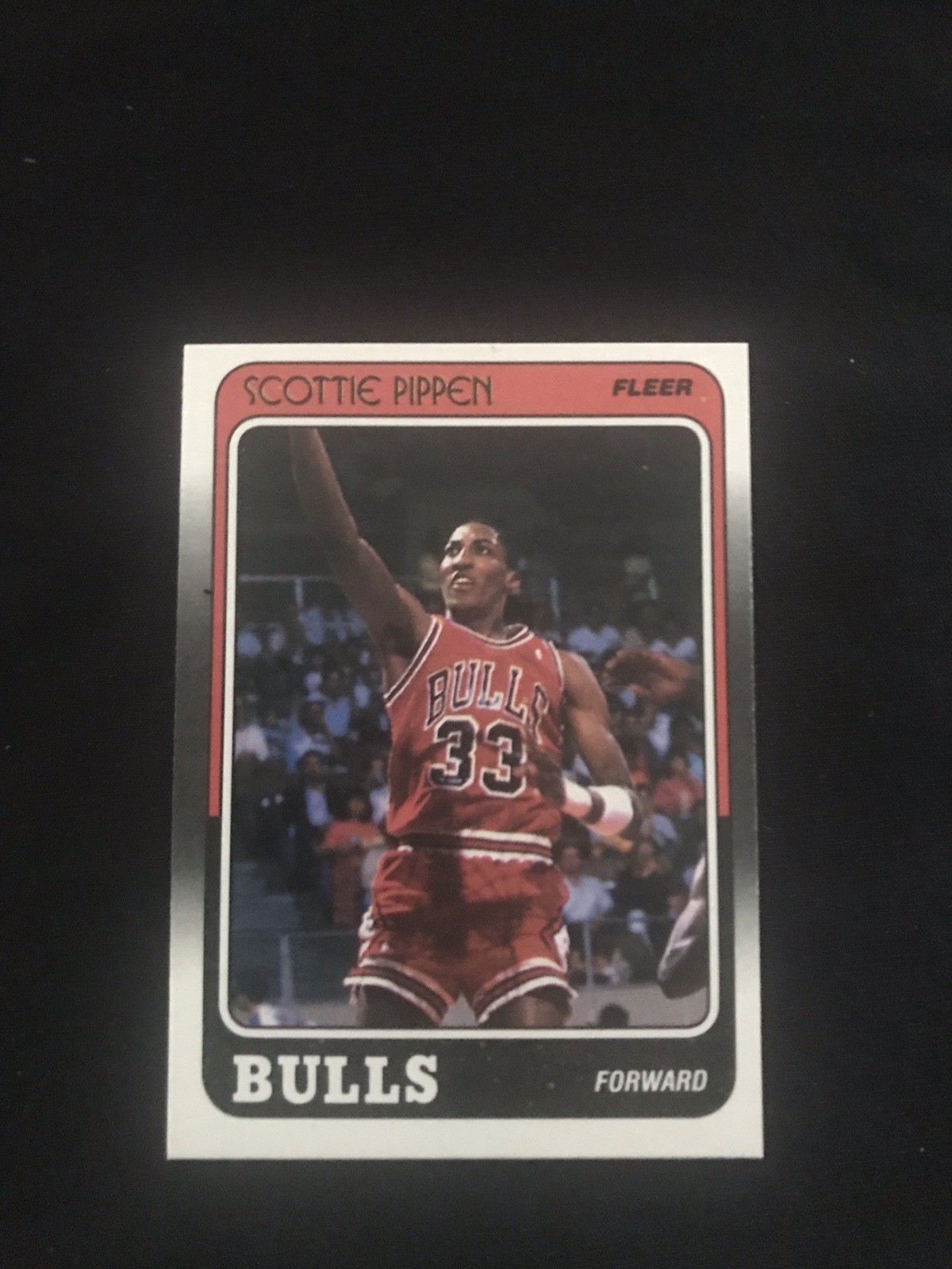1988-89 Fleer Basketball Scottie Pippen Rc Card 