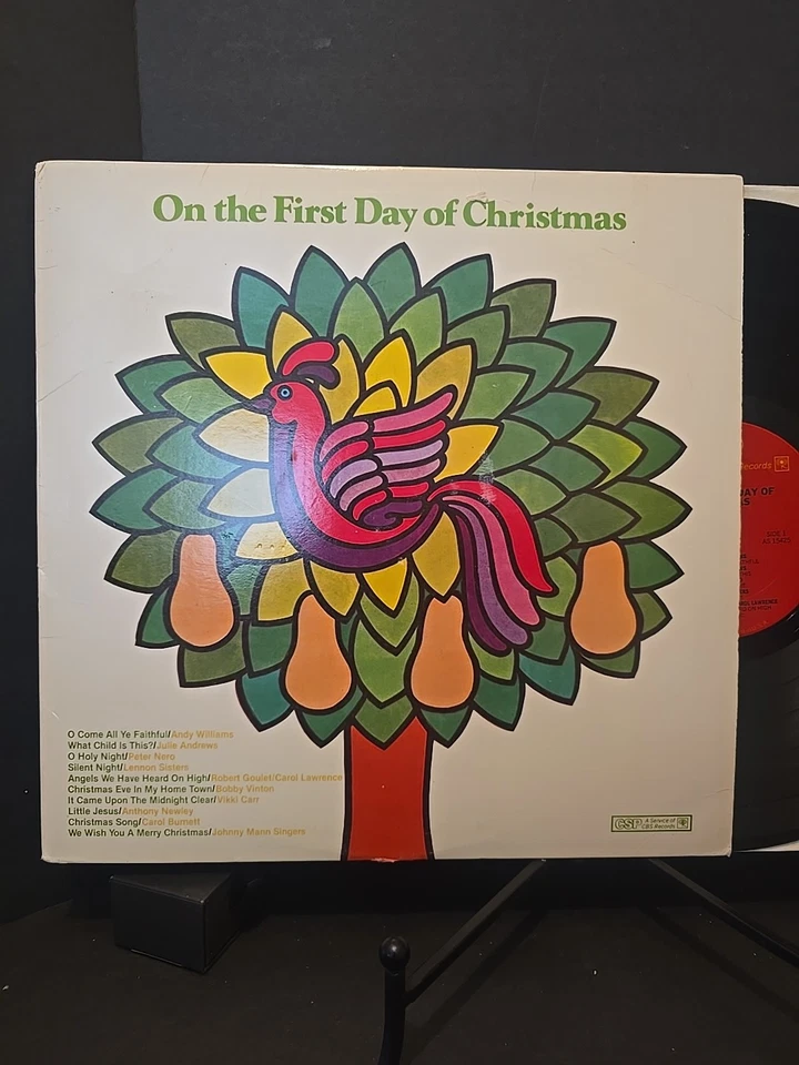 On The First Day Of Christmas Vinyl LP 1980 CBS P-15425 VG+ ULTRASONIC CLEAN - Image 2 of 4