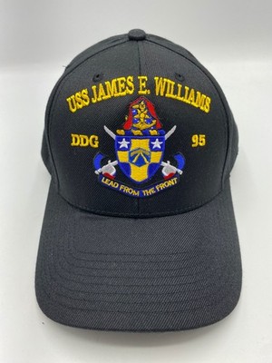 The Corps USS James E. Williams DDG 95 EOOW Black Baseball Cap Hat One Size