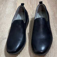 NEW Dansko Black Leather Slip-On Loafers Great Support
