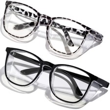Safety Glasses Anti Fog Clear Blue Light Blocking Eye Protection Nurse Goggles F