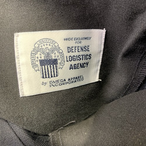 VINTAGE DSCP Omega US Navy Mens 31R Black Wool Sailor Pant Uniform Skipjack - Picture 10 of 13