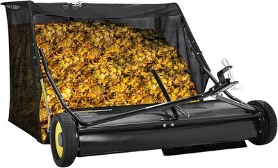 Garvee 50'' Tow Behind Grass Sweeper 26cuft