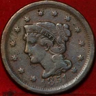 Photo of a 1851-P Large Cent from an eBay listing that sold on Jul 22, 2026