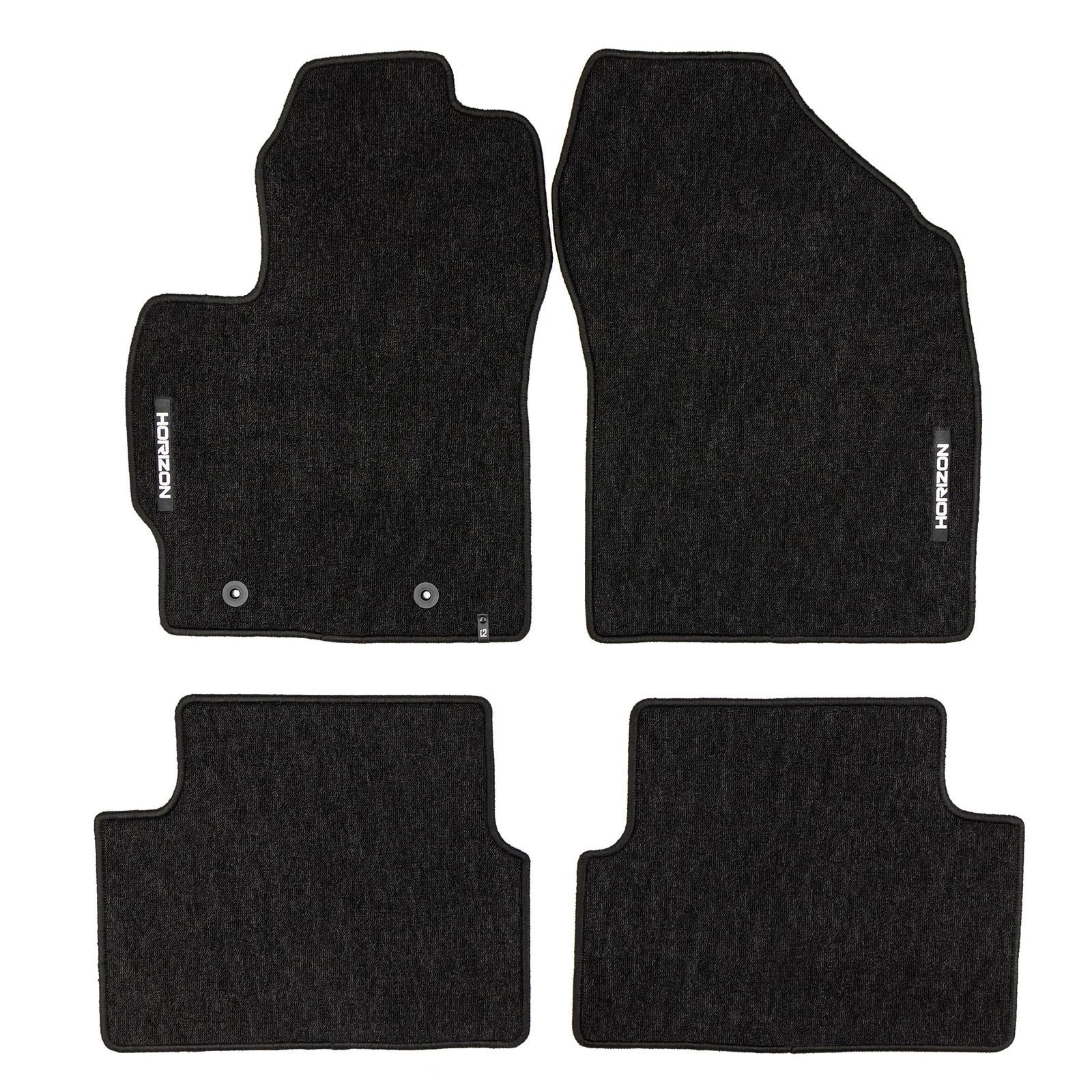 Tapis velours Toyota Auris 2006-2012 imperméable avec finition surjet élégante