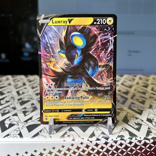 Luxray V 050/189 SWSH10: Astral Radiance Ultra Rare Holo Near Mint NM Pokemon