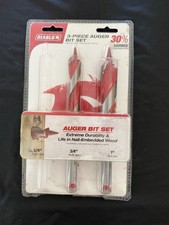 Diablo Auger Bit Set 3-Piece 5/8 3/4 1 DAG190...