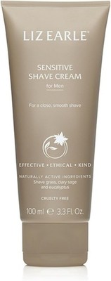 Liz Earle Sensitive Rasiercreme 100ml - Glatte Haut, Eukalyptus & Lavendel