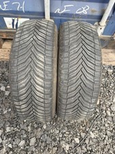 2x MICHELIN CROSS CLIMATE 2 185 60 15 88V Tyres 5.5mm Tread NO REPAIRS DOT 1624