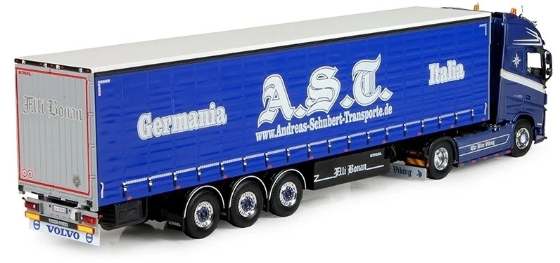 TEKNO, Rimorchio VOLVO FH04 Globetrotter XL 4x2 e Schubert Italia a 3 assi, 1... - Immagine 3 di 4