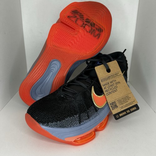 Nike Basketball Shoes Air Zoom G.T. Hustle 3 Black FV5953-001 Mens Size 10 - Picture 2 of 8