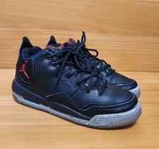 Nike Air Jordan Shoes Sz 4.5Y Black Courtside 23 Basketball Sneakers AR1002-023