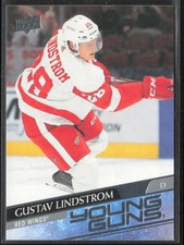 2020-21 UD Series 1 Gustav Lindstrom 220 Young Guns RC