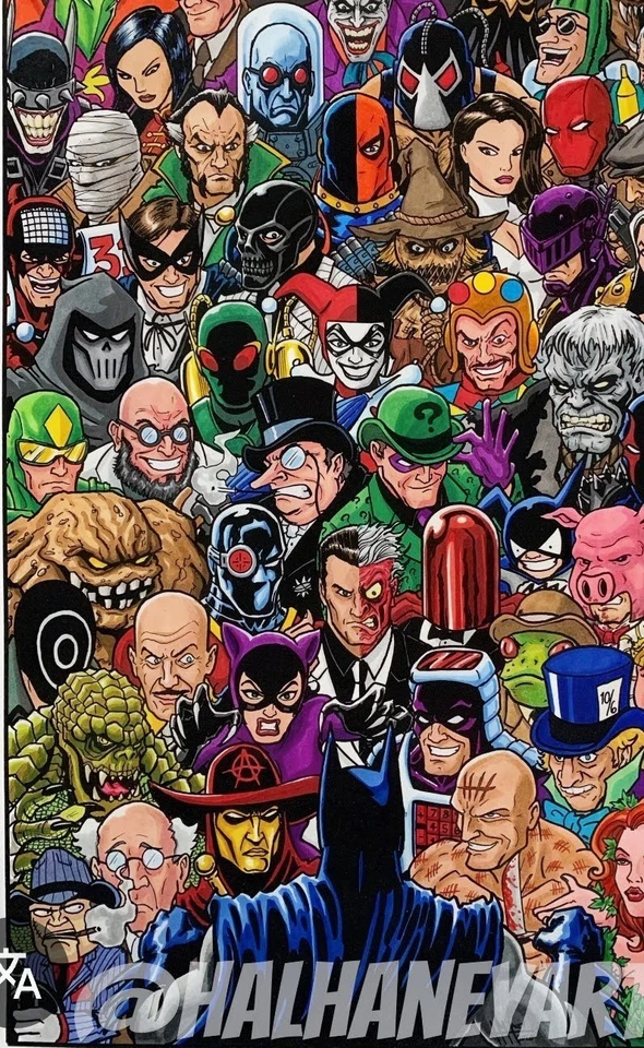 Lote de figuras de acción Batman Villano Héroes Infinitos Universo Marvel Foto 4 de 4