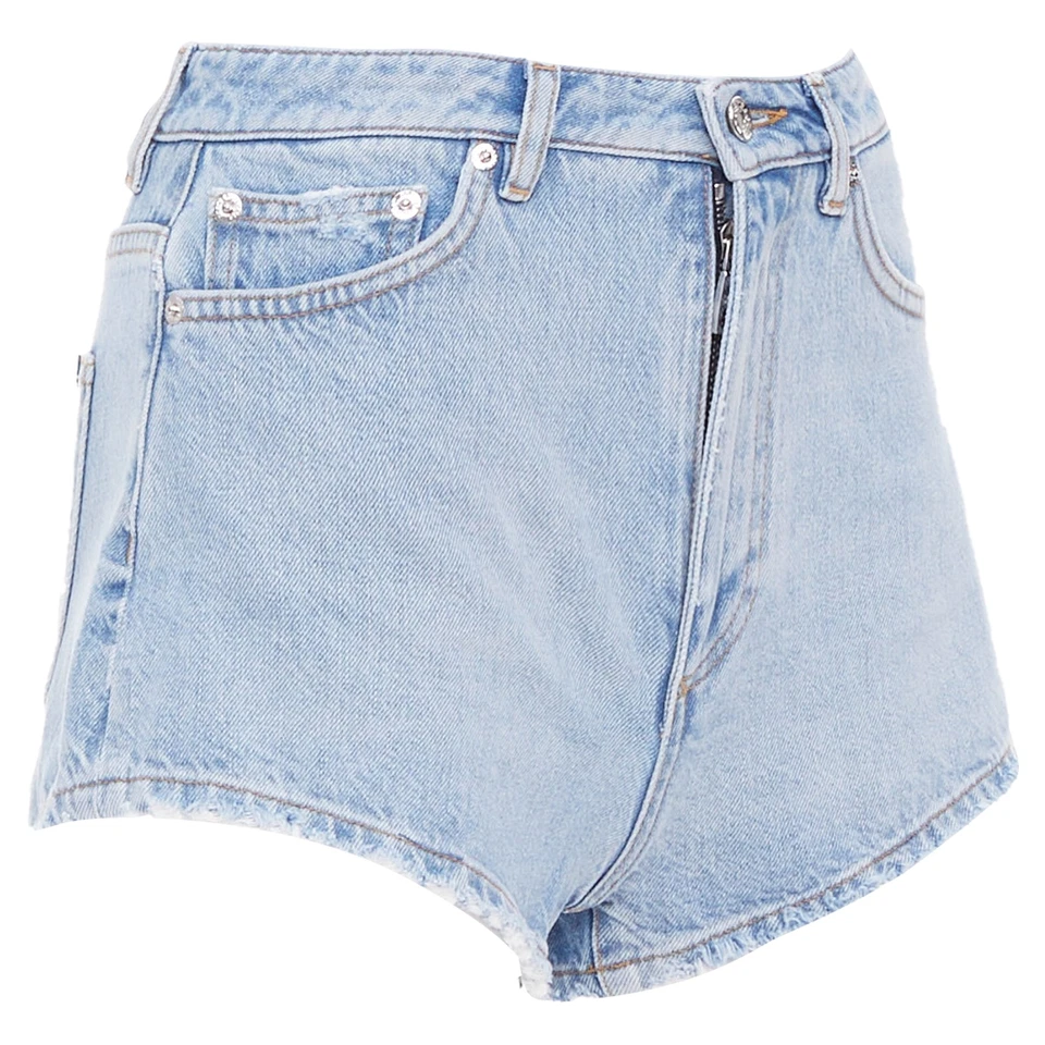 Pantalones Cortos Dolce Gabbana Lavado Logo Etiqueta Corte Tiro Alto It38 Xs Mujer Bl Talla 38 Foto 3 de 4