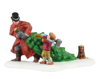 DEPT 56 DICKENS VILLAGE SERIES A CHRISTMAS BEGINNING  - RETIRED