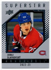 2024-25 Upper Deck Superstar Honor Roll Juraj Slafkovsky Rookie Montreal