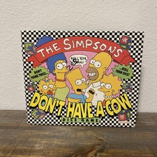 1990 The Simpsons Don t Have A Cow Dice Board...