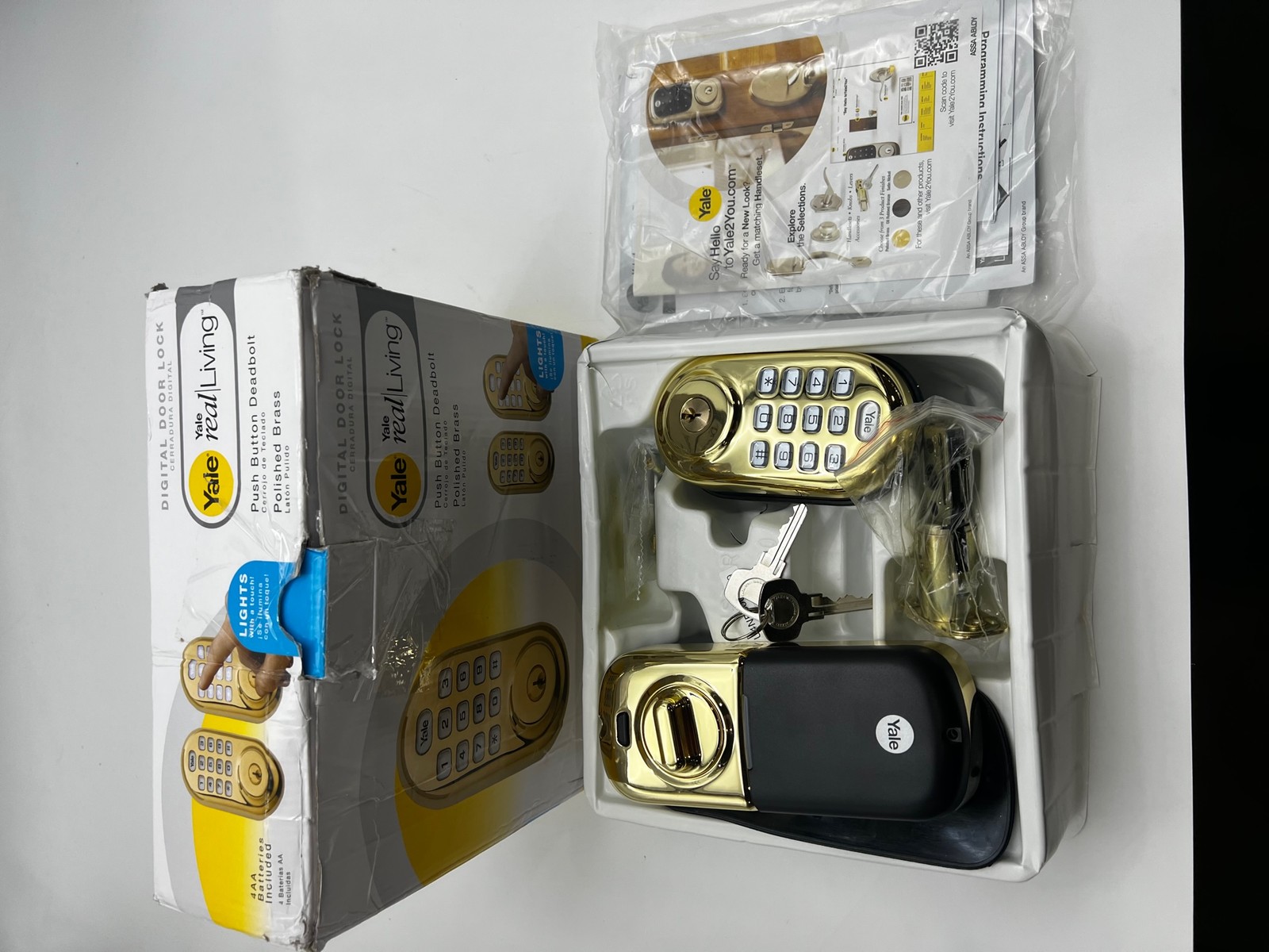 Засов YALE Assure Lock MUL-T-LOCK MTL800 YRD21-ZW-8050840 - ПОЛЬСКАЯ ЛАТУНЬ 20390₽