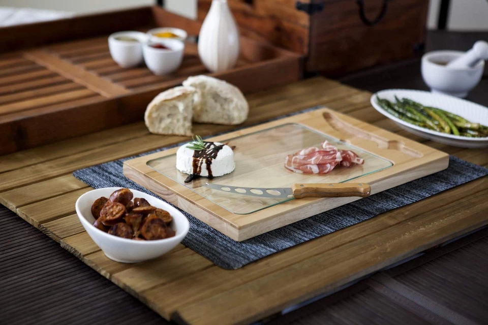 Juego de queso icono campo de fútbol americano NCAA North Carolina State Wolfpack (3 piezas) Foto 3 de 4