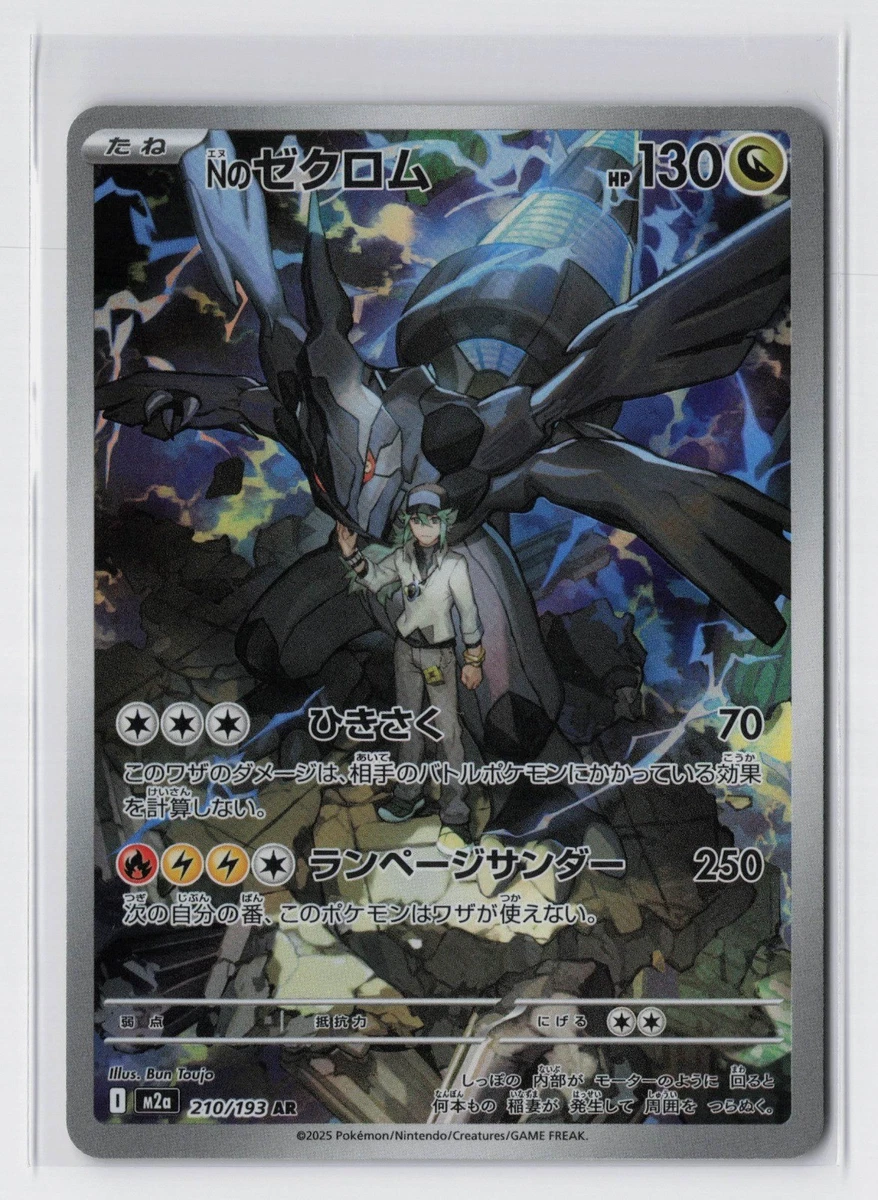 Zekrom Holo Pokémon TCG Individual Collectible Card Game Cards for