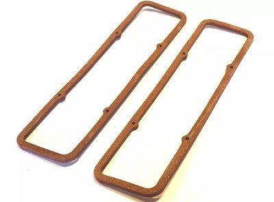 58-79 SBC 283-383 Valve-Cover Gaskets EXTRA-THICK MUST READ .330 Thick NEW PAIR