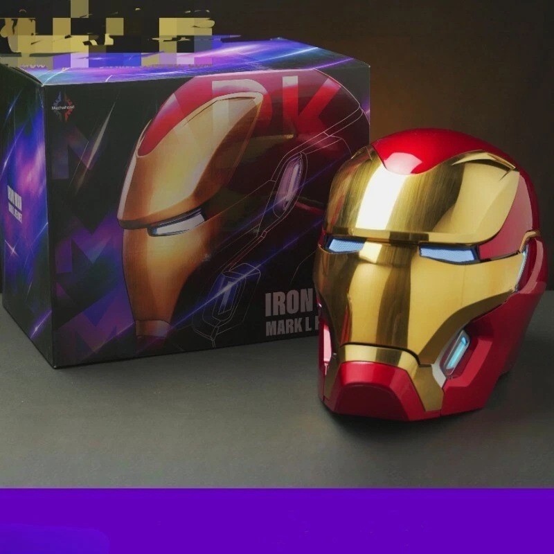 Homem de Ferro Mechahead MK50 Capacete Controle de Voz Máscara Usável Cosplay Festa Presentes- - Imagem 2 de 4