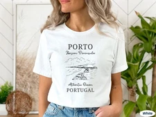 Porto Shirt Travel Gift for Portugal Trip Lovers Souvenir Tee