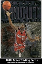 1998-99 Metal Universe Lorenzen Wright #58 Los Angeles Clippers NBA Basketball