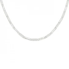 Authentic K18WG Necklace  #260-006-979-5435